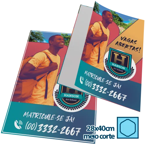 Adesivo de Papel 28x40cm