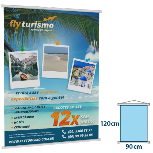 Banner 280g 90x120cm