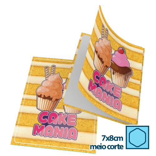 Adesivo em Vinil 7x8cm